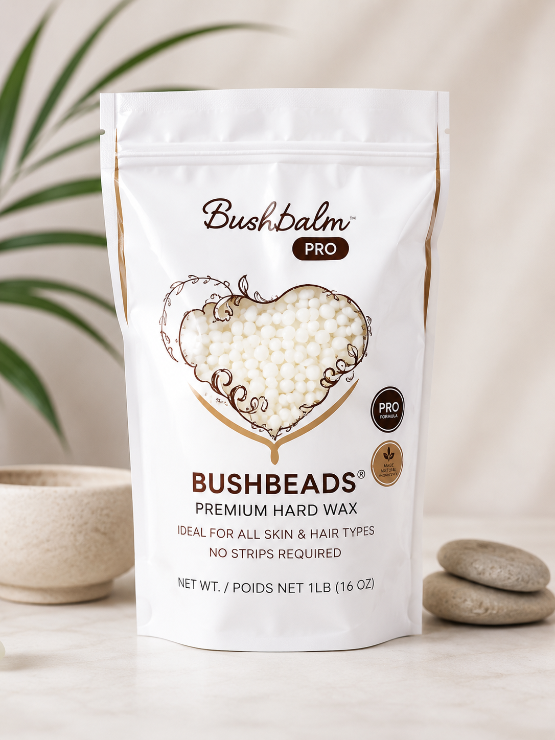 Bushbalm Bushbeads Premium Hard Wax