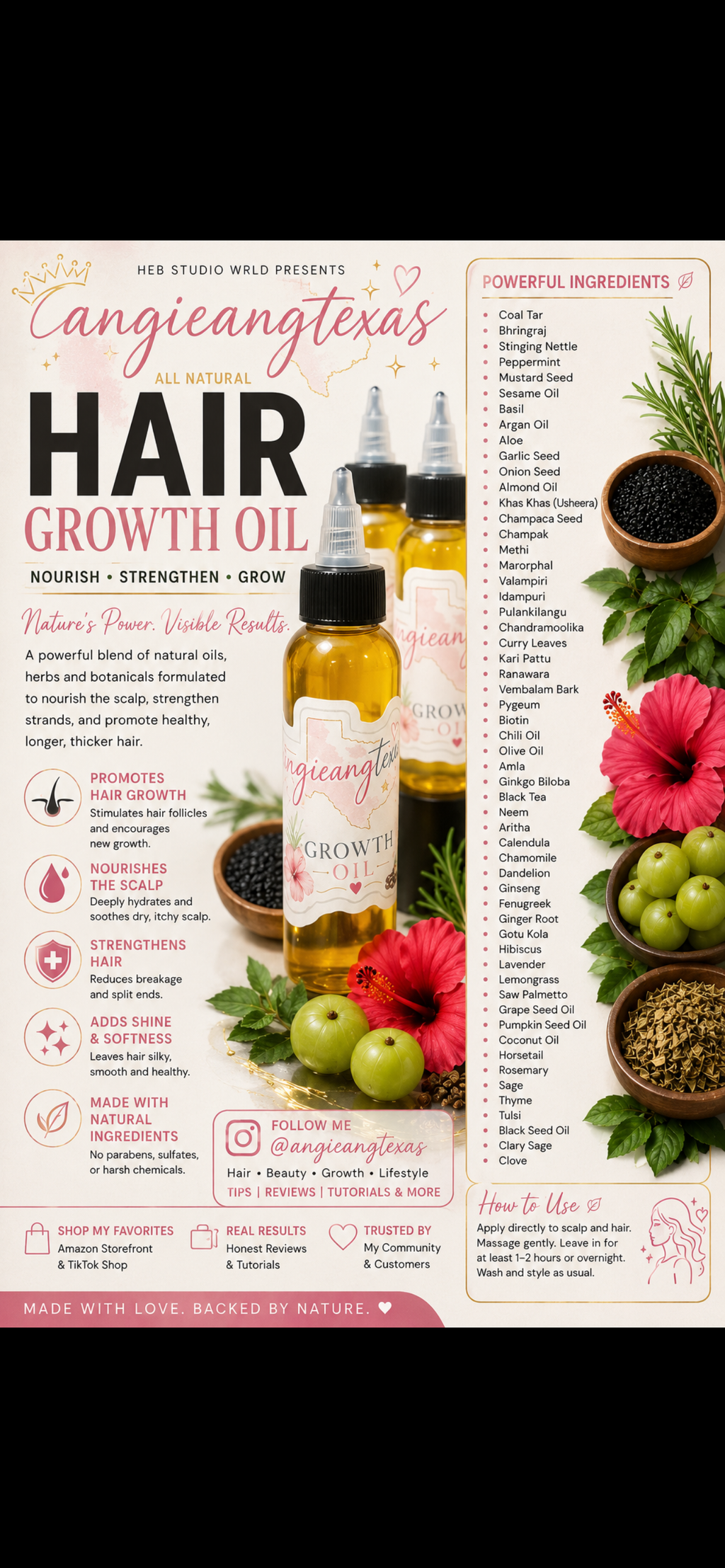 AngieAngTexas Growth Oil Strong Version