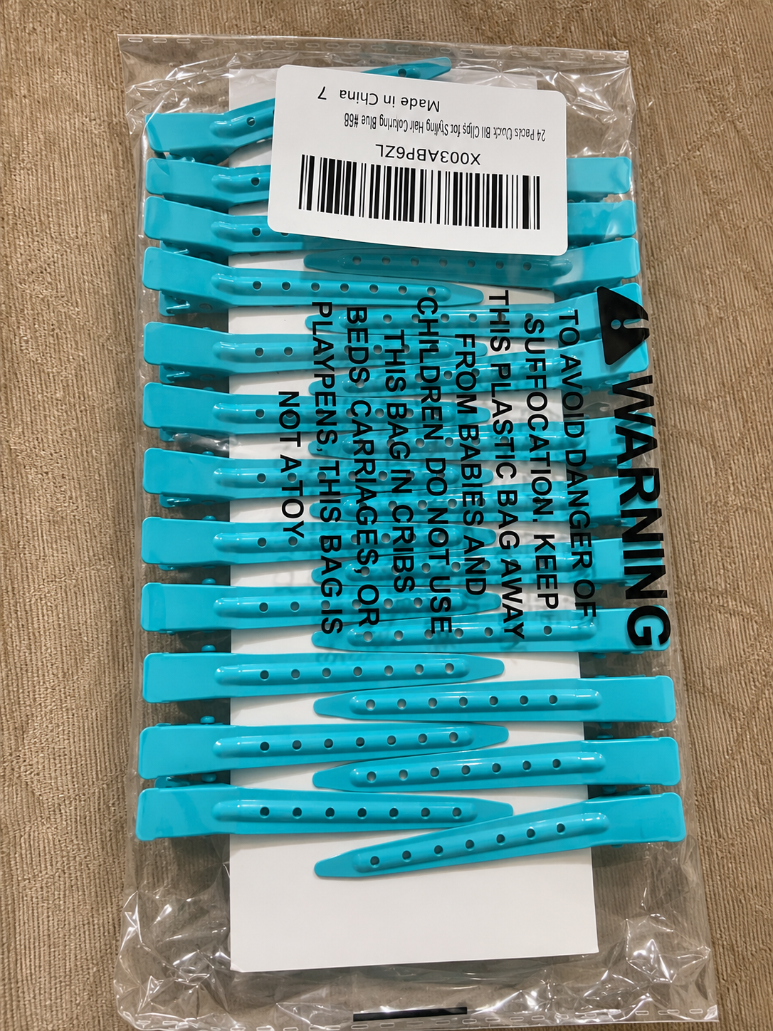 24 pack Professional Sectioning Hair Clips