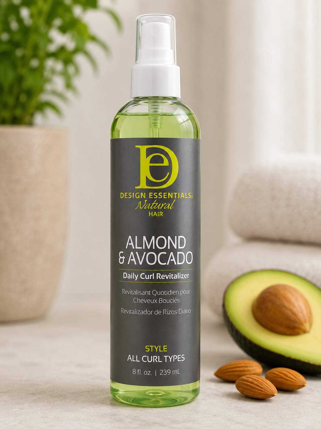 Design Essentials Natural Almond & Avocado Daily Curl Revitalizer